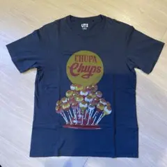 UNIQLO ユニクロ　CHUPA Chups Tシャツ　M ダークグレー