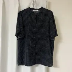 RAY CASSIN ドット　半袖　ブラウス
