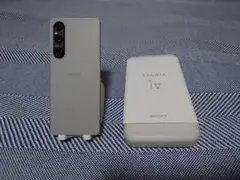 SONY Xperia 1V 国内SIMフリー プラチナシルバー