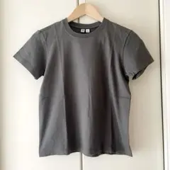 ユニクロUNIQLO U半袖 Tシャツ コットン グレー M