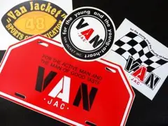 VAN JACKET ヴァンヂャケット オリジナルステッカー4枚セット