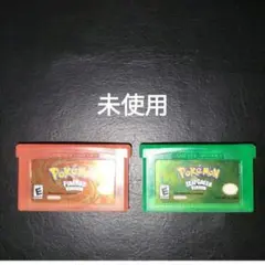 ゲームボーイアドバンスソフト　ポケモン　 リーフグリーン　ファイアーレッド