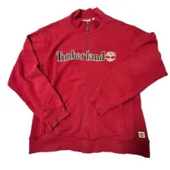 Timberland レッド フルジップ トレーナー 00s L