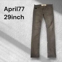April77 グレーパンツ　29インチ