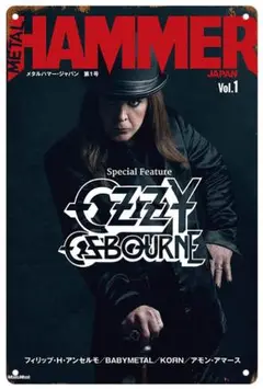 オジー・オズボーン Ozzy Osbourne メタルポスター ブリキ看板 11