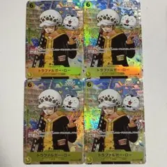 トラファルガーロー　プロモ　4枚　ワンピース学園　OP12-106