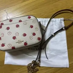 COACH リンゴ カメラバック