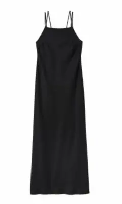 【8/20まで限定価格】ウォッシャブルバイアスサテンキャミドレス