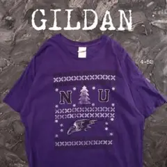 GILDAN Tシャツ ノーザンアリゾナ大学　パープル　XL
