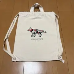 新品未使用タグ付⭐︎Maison Kitsuné バックパック MAISON KITSUNE'のフリマアイテム一覧