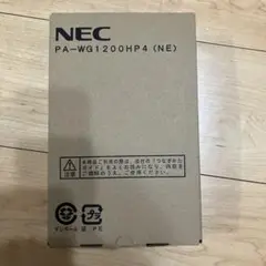 無線ルーター NEC PA-WG1200HP4 NE