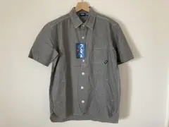 新品　KAVU カブー　ダンガリーループシャツ　L グレー