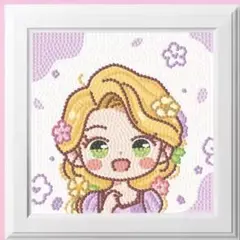 ダイヤモンドアート　キット　ディズニー　ラプンツェル