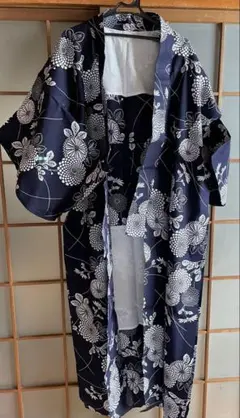 女性用レトロ調浴衣