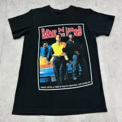 ボーイズンザフッド　ヒップホップ　トップス　半袖　Tシャツ　古着　ブラック　黒