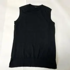 theory セオリー　ノースリーブニット　ブラック　黒