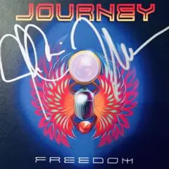 ジャーニー最新作「FREEDOM」輸入盤 直筆サインカードつき
