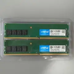 Crucial DDR4 16GB×2メモリ