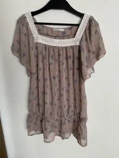 森ガール シフォンチュニック
