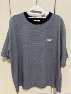 BAYFLOW コンパクトボーダー半袖Tシャツ