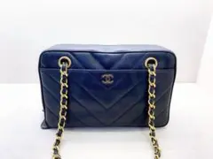 極美品CHANEL 中古 手提・肩掛けバッグ 6開カード付 鑑定済