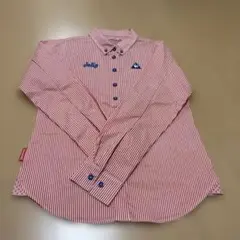 135 le coq sportif ストライプ長袖シャツ Lサイズ