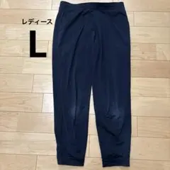 UNIQLO エアリズム　ジョガーパンツ　L レディース　ネイビー