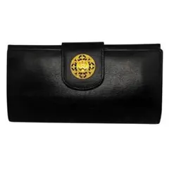 ミラショーン 長財布　ブラック　ゴールド金具　　美品