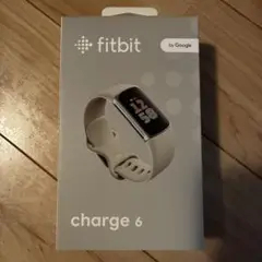【新品未開封品】Google fitbit charge6 porcelain