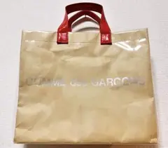 コムデギャルソン ガール 渋谷PARCO限定 赤 PVCトート