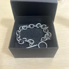 シルバーチェーンブレスレット