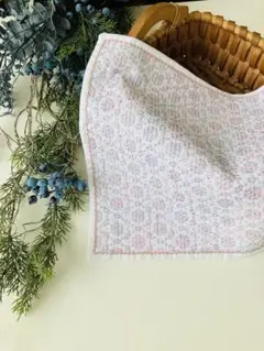 【162】　刺し子花ふきん　《あじさい》 完成品