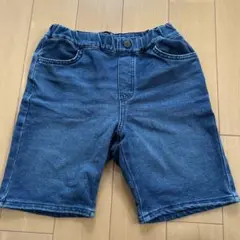ユニクロ　デニム ハーフパンツ