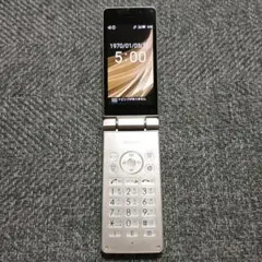 SHー02L　AQUOS　 折りたたみ式携帯電話 ゴールド