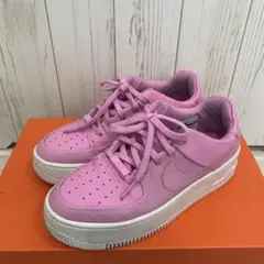 nike ナイキ エアフォース1 ピンク スニーカー レディース 23.0