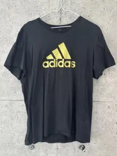 adidas ブラック Tシャツ Lサイズ