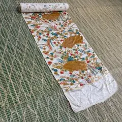 【新品未使用】染見本＜丹後ちりめん・地柄入り＞羽尺　正絹　反物
