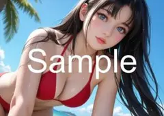 A4サイズアートポスター 1点もの 美女ポスター最高品質 D-A-55