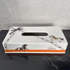 【新品/未使用】ポーセラーツ/ティッシュケース