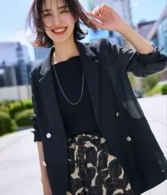 anySiS シアーメッシュ ジャケット