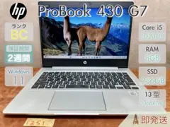 HP ProBook 430 G7 i5-10210U 8GB 256 13.3