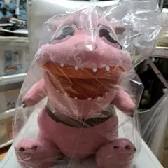 ダイハツ ロッキー 記念品 ソニポン ぬいぐるみ 大 恐竜 ピンク非売品