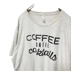 COFFEE cocktails BELLA➕CANVAS ホワイト コーヒー