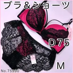 ブラジャーショーツセットＤ75 No.75990