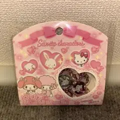 【新品】サンリオ クリアハードシール おはじきシール 15ピース