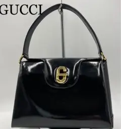 GUCCI オールドグッチ ヴィンテージ ハンドバッグ ターンロック オシャレ