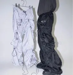 CPG ANOMALY CORD PANTS 黒 変形ナイロンパンツ テック CPG ANOMALY CORD PANTS – F-LAGSTUF-F