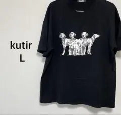kutir ヴィンテージライクダルメシアンプリントTシャツ L