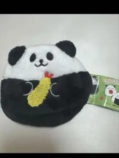 おにぎりアニマルズポーチ　天むすパンダ　ガチャ