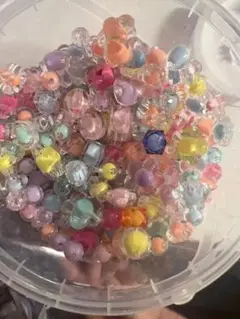 多色プラスチックビーズセット